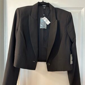 Express Women's Elegant Black Suit Jacket